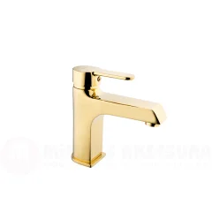 Kare Batarya Stil Gold Mix Lavabo Bataryası KST-30031