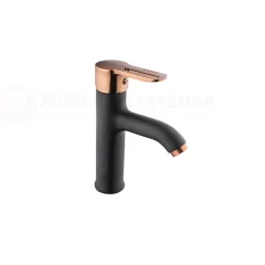 Kare Batarya İnci Mix Lavabo Bataryası Siyah Bakır KIN-87021