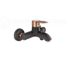 Kare Batarya İnci Mix Banyo Bataryası Siyah Bakır KIN-87024