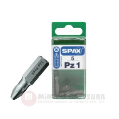 Spax PZ1 25mm Bitz Uç 1/4 inç