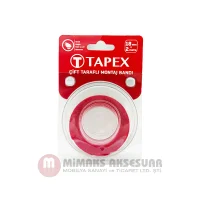 Tapex Çift Taraflı Montaj Bantı 18mm x 2mt